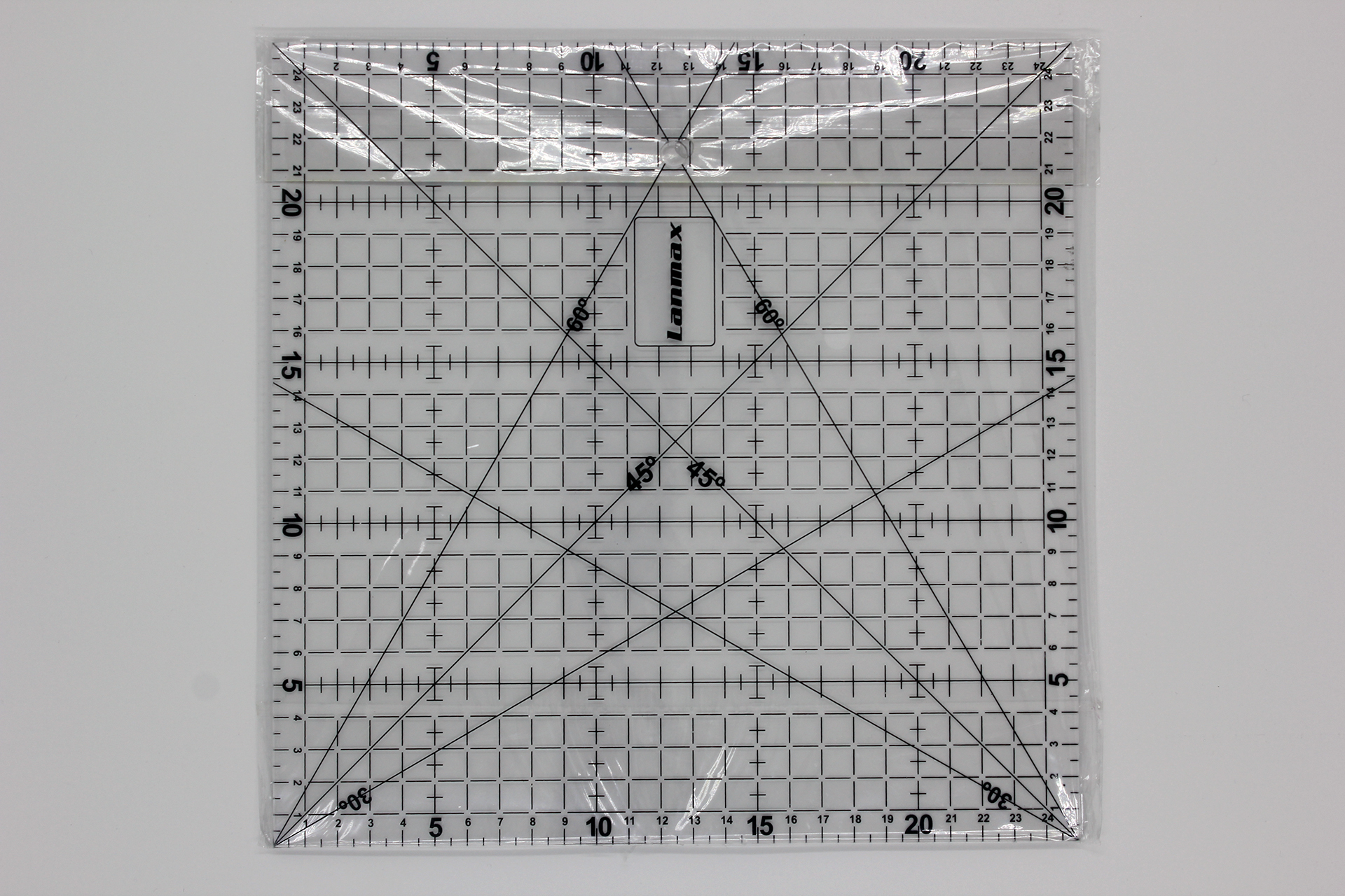 Régua 25x25cm