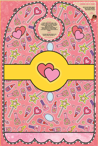 CB801- CAPA HERÓIS KIDS PINK